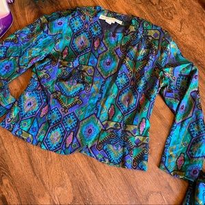 Vintage 2 piece Skirt Set Sz 12